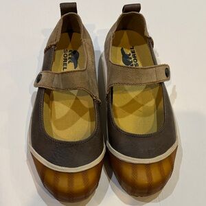 Sorel Mary Jane Flats Rubber Toe Casual Shoes Women Size 7